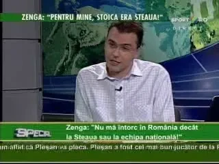 Zenga: Eu nu-l sun pe Becali, pentru ca nu am niciun interes