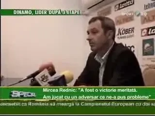 Rednic: "Nu putem juca cu Lazio cum am jucat cu Ceahlaul!"