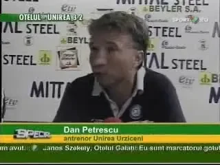Dan Petrescu: Cred ca voi da afara trei jucatori