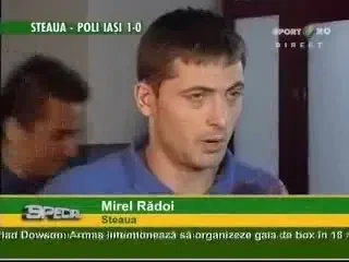 Radoi: Toata lumea de la Steaua a avut incredere in Bicfalvi