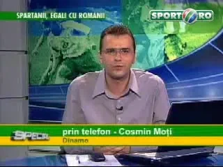 Moti: Nici doi portari nu puteau scoate mingea lui Danciulescu