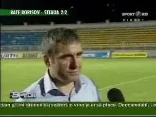 Hagi: Am facut o prima repriza proasta