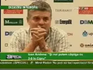 Andone s-a razbunat pe jurnalistii ciprioti!