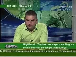 BECALI: LUI HAGI O SA-I DAU ECHIPA PE HARTIE, CA BERLUSCONI!