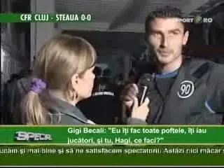 Trica: Initial am vrut sa trag in stanga portarului