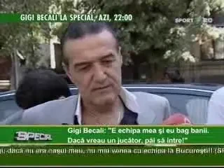 Becali: MM minte. Ii inghit biletele, daca sunt mai multe!