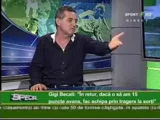 Gigi Becali: "Il doare pe MM in fund de Steaua. Abia asteapta sa pierdem"