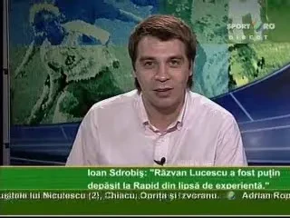 Sdrobis: "Becali il stia pe Hagi. De ce l-a mai angajat? Ca sa-l atace acum?"