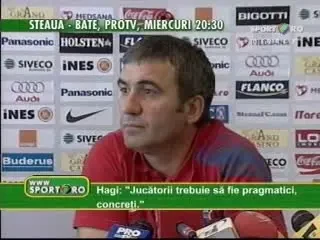 Hagi: "Vreau sa evoluez pe scenele cele mari!"