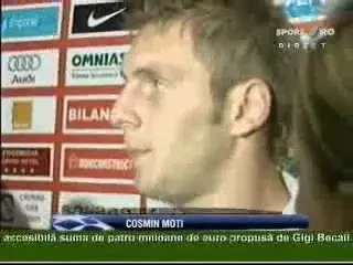Moti: Numai noi avem ghinionul sa pierdem asa