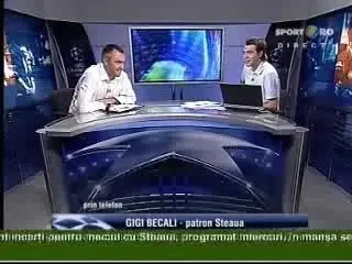 GIGI BECALI: L-AM SUNAT PE BORCEA CU NUMAR ASCUNS, SI I-AM SPUS: MIAUU, MIAUU, MIAUU
