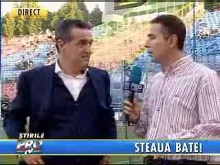 GIGI BECALI: "N-AM NICIO EMOTIE CU BATE"