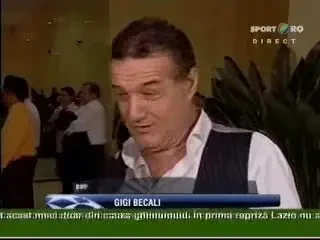 GIGI BECALI: VREAU IN FINALA LIGII CAMPIONILOR