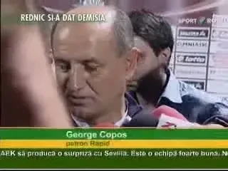 Copos: Bergodi are vana si spirit. Ma bucur pentru el