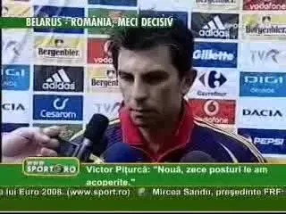 Lupescu: Doar 3 puncte cu Belarus m-ar multumi