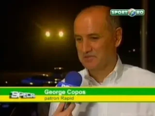 Copos: "Am pierdut 2 puncte.Rapidul a fost peste Steaua"