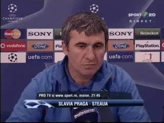 HAGI: "STEAUA SI SLAVIA N-AU VOIE SA SE GANDEASCA LA PUNCTE IN GRUPA ASTA"