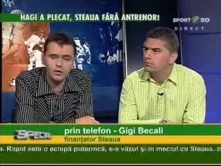 Gigi Becali: Ma multumeste demisia lui Hagi