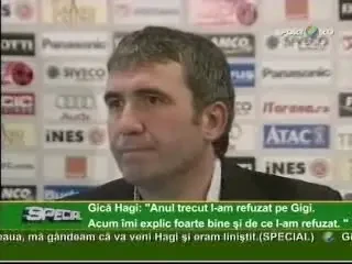 Hagi: "De ce a plecat Paraschiv la Rimini? Puneti un semn de intrebare!"