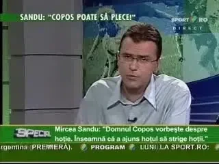 Cristian Costache: "O torta aprinsa pe stadion este un fapt banal"