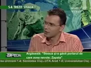 Argaseala: "Goian si Rada pot face un cuplu bun pentru meciul cu Arsenal"