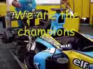 Senzational! Vezi aici masina de F1 care canta We are the champions