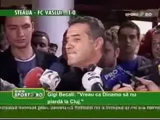 Gigi Becali: Vreau ca Dinamo s-o bata pe CFR, sau macar sa faca egal la Cluj