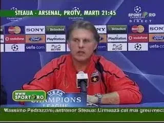 Pedrazzini: Nu sunt suporteri cei care judeca echipa