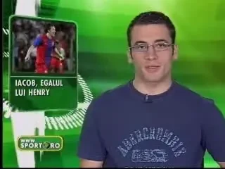 Victoras Iacob la egalitate cu Thierry Henry!