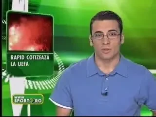 Rapid va fi amendata de UEFA pentru o torta!