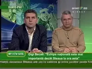 BECALI: CU HAGI, AM AVUT PATRU GOLURI! D-AIA NU MAI VIN FANII LA MECI