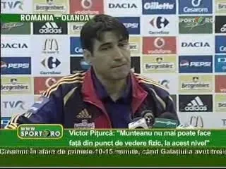 PITURCA: DACA BATEM OLANDA, S-A TERMINAT TOTUL!"