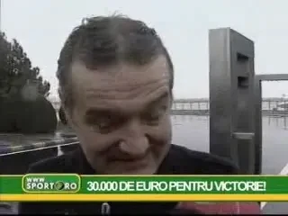 Gigi Becali s-a hotarat: 30.000 de euro prima pentru o victorie la Sevilla!