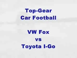 Vezi un clip cu fotbalisti pe patru roti!