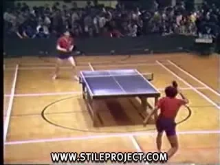 Sampras si Agassi? Nu, doi asi ai ping-pong-ului fac spectacol!
