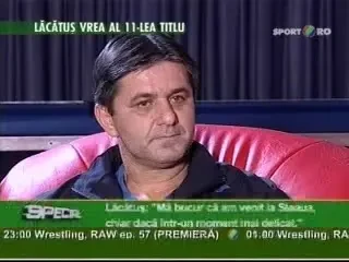 Lacatus: Eu ma exprim pacatos cu jucatorii. Le-am spus sa nu puna la suflet ce le zic eu la nervi!