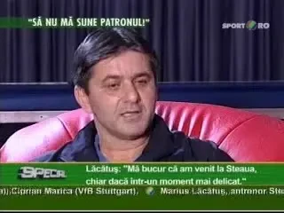 Lacatus: "Sa se supere cine vrea, dar derbyul etern e Steaua - Dinamo"