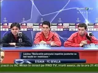 Lacatus: Daca bateam pe Poli, am fi avut un stadion arhiplin cu Sevilla