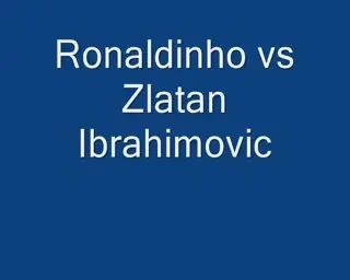 Spectacol, magie, dans, fotbal: Ronaldinho si Ibrahimovic! Vezi video: