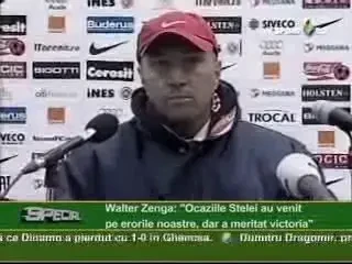 Zenga: "Ca antrenor sunt si momente in care esti dat afara cu trei etape inainte de finalâ€