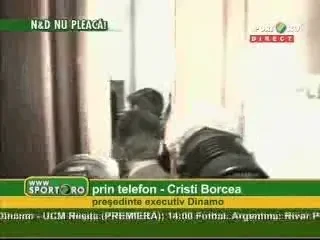 BORCEA: "NOI NU SUNTEM STEAUA SA NE IMPIEDICAM DE BUZAU"