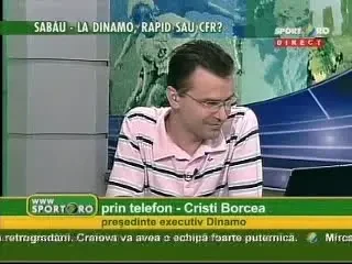 Borcea: "Dinamo si-a luat adio de la Sabau"