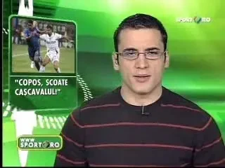 Scandal la Rapid! Copos: Marius Constantin va fi amendat, poate vrea sa stea in tribuna