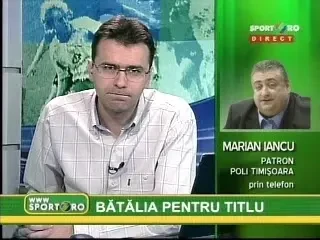 Iancu: Daca voi pleca, Timisoara nu va mai avea finantare si nu-si va indeplini obiectivele