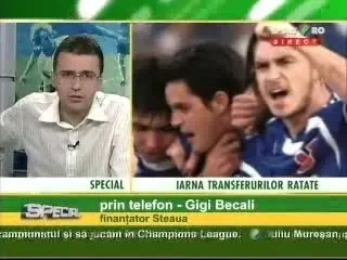 Steaua nu se sperie de transferurile CFR-ului. Becali: "Problema cu CFR-ul e ca joaca bine"