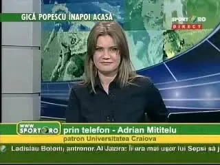 Mititelu: Gica Popescu minte! A cerut bani ca sa vina la Craiova!