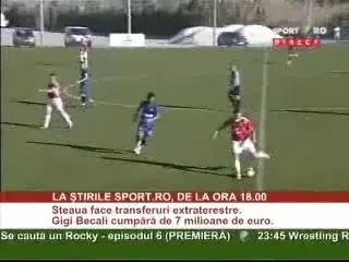 Bataie generala la amicalul Stelei cu Wisla. Vezi imagini