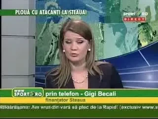 Becali: La Steaua nu a fost niciodata o atmosfera mai buna ca acum