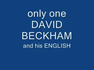 Ferguson l-a sunat pe Capello: Ia-l pe Beckham la Nationala!