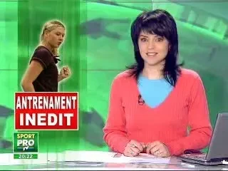 Sharapova, atinsa de nebunia Superbowl: a jonglat cu mingea de fotbal american